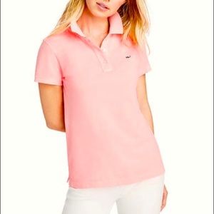 VINEYARD VINES PINK POLO SHIRT